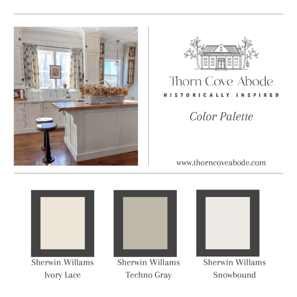 Download the exact colors I use in my own home, Thorn Cove Abode!