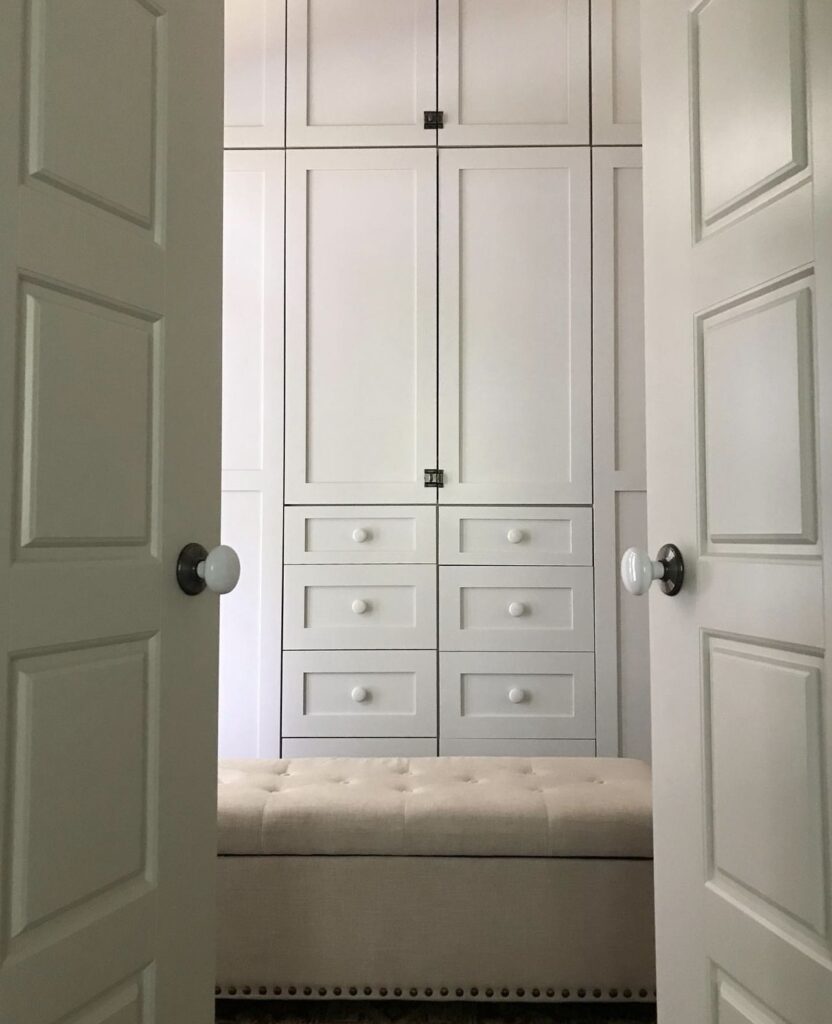 master bedroom custom closet